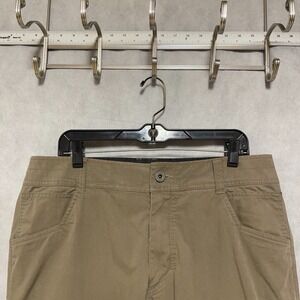 Kuhl Pants Men 36x36 Brown Chino Khaki Radikl Straight Double Knee Hiking Hybrid